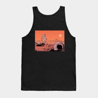 mars planet Tank Top